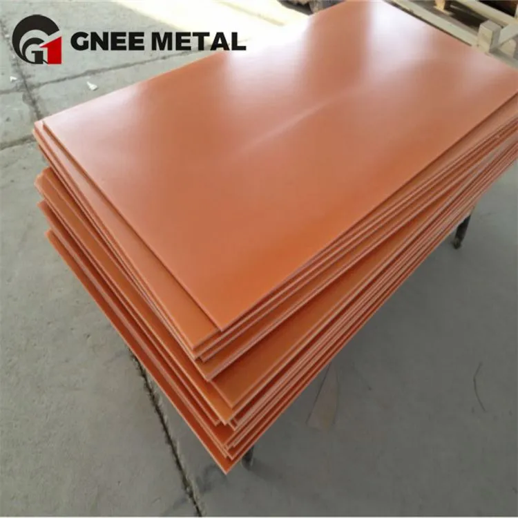 फ्लैट सी86200 कॉपर शीट