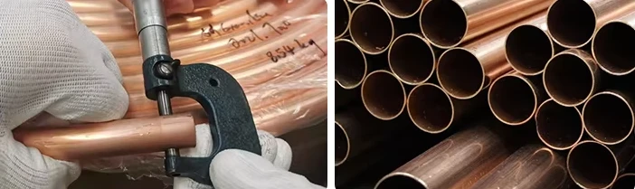 thin copper pipe thin copper pipe